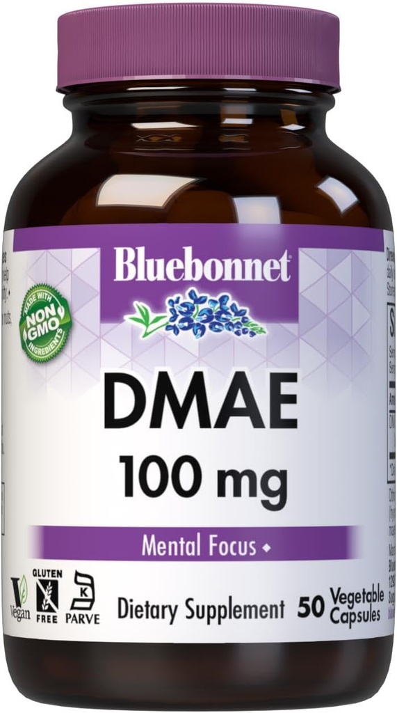 BlueBonnet Nutrition DMAE 100mg, 50Count