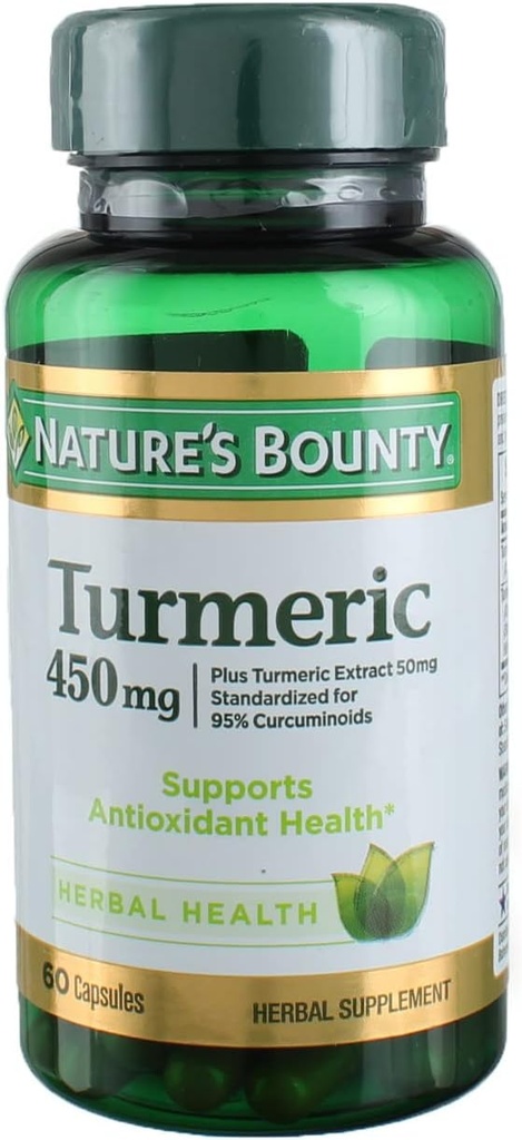 Botín Turmérico 450 mg cápsulas - 60 ct, paquete de 3