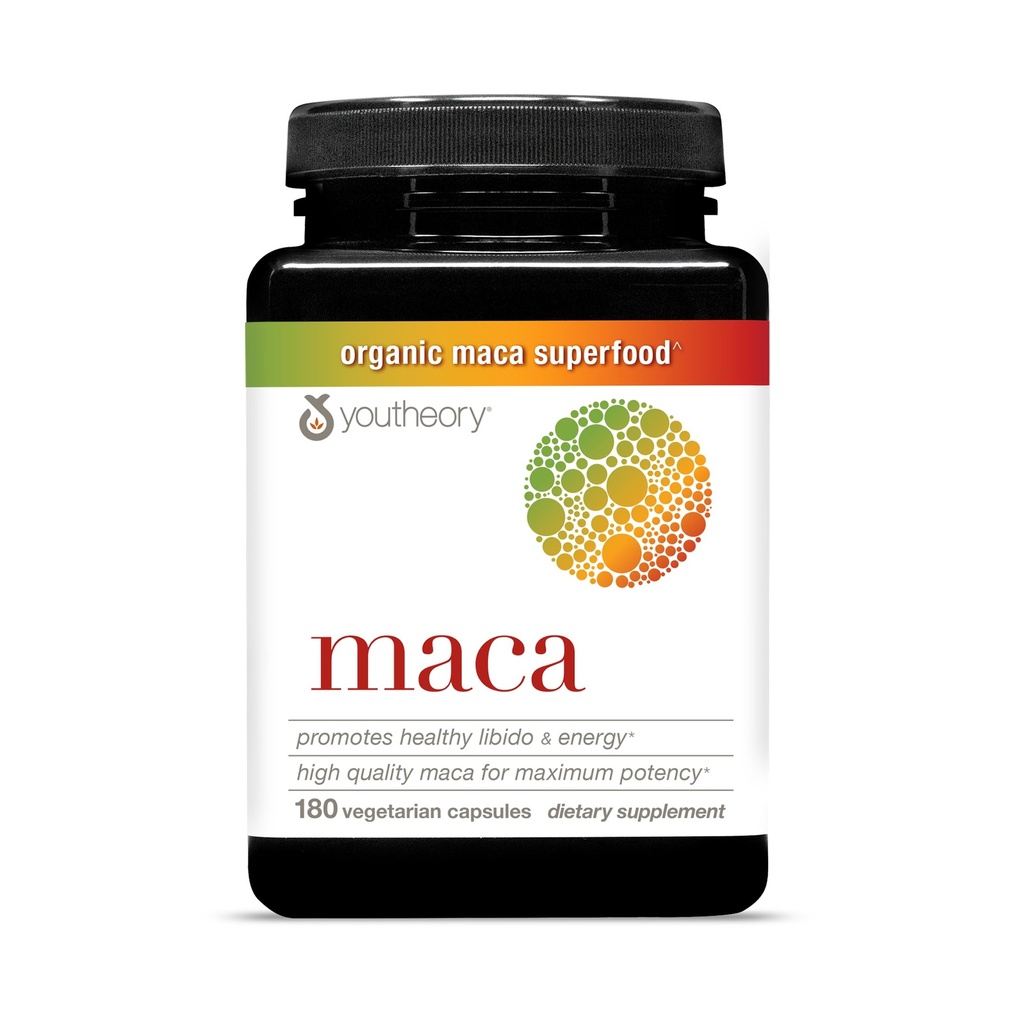 Youtheory Maca Capsule 180 Vegetarian Capsules