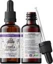 Usnea Tincture Alcohol Gratuito, Orgánica Usnea Extract (Usnea barbata) Dried Thallus Herbal Suplemento, No GMO en Glice vegetal orgánica presidida por frío, 700 mg, 2 oz (60 ml)