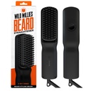 Salvaje Willies Straightener de barba para hombres - 3 Ajustes de temperatura, Tormenta Cerámica Cerámica Cepillo de barba calentado " Peineta caliente - Tecnología portátil, iónica, Pelo grueso " , 400F - Herramienta de baño