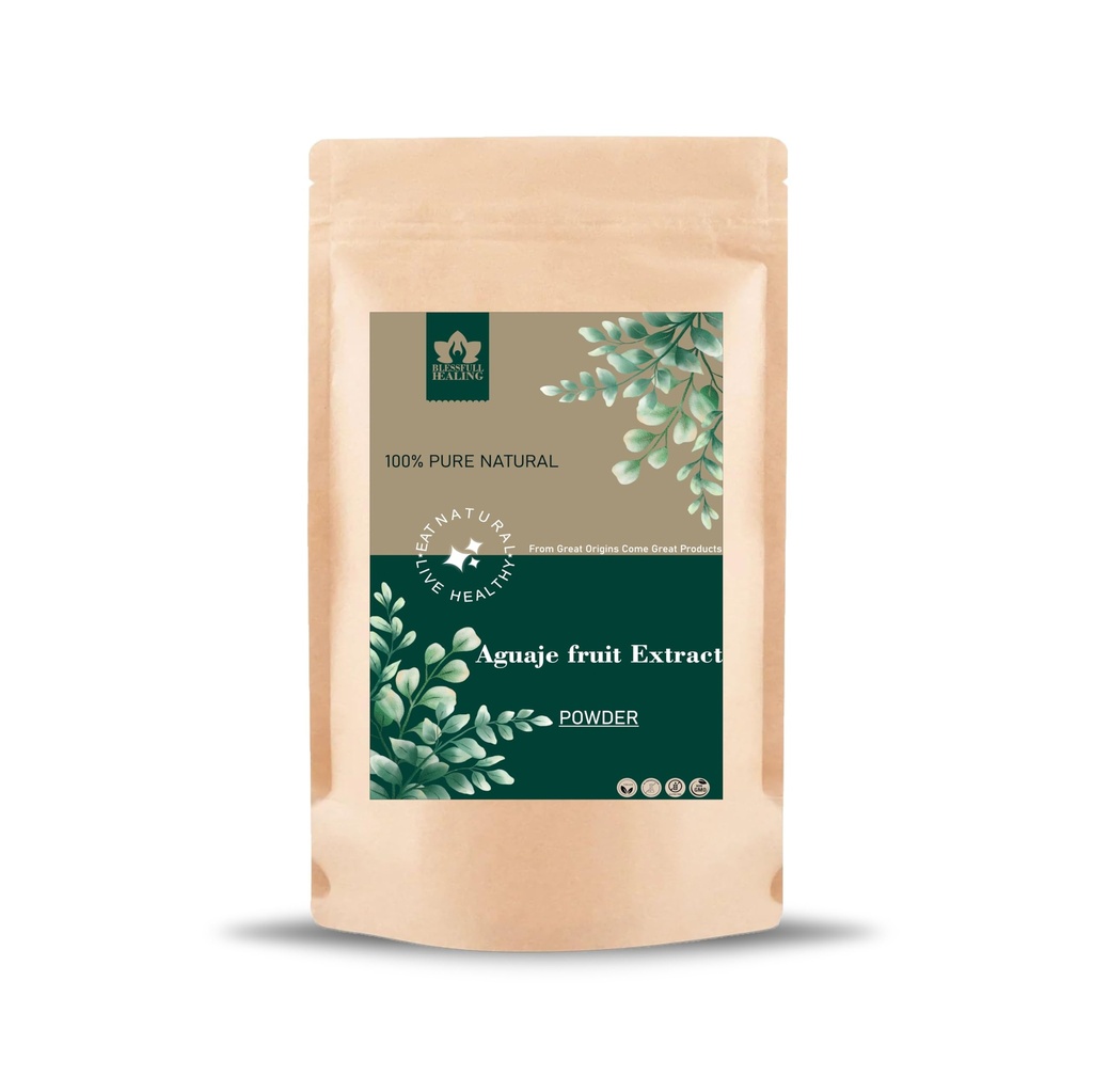 Blessfull Healing Aguaje Fruit Extract Powder 100% Pure Natural 200 Gram / 7.05 oz
