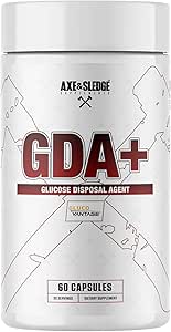 Axe &amp; Sledge GDA+ Glucose Disposal Agent ← Soporta Absorción Nutriente, Glucos de Sangre Estable y Reposición de Glucógeno Musculo TEN 30 Servimientos