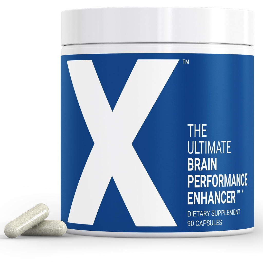 Clear Brain Fog & Focus for Deep Work | X – Science-Backed Brain Performance Supplement