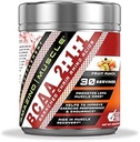 Increíble Musculo BCAA 2:1 Aminoácidos de Cadena Suplementario 6.000 Mg Por Serving  Fruit Punch Flavor