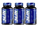 Performax Labs SLIN Max Nutrient Partitioning Complex - Increase Mass & Size 60 Servings (120 Capsules Pack of 3) and Pill Holder byGeoMetal™