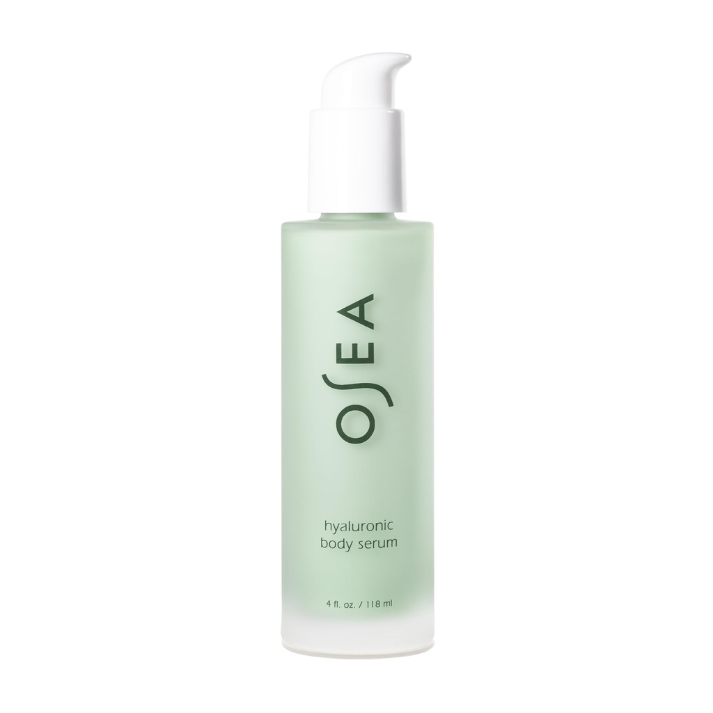 OSEA Hyaluronic Body Serum - 4oz - Fragrance-Free, Hypoallergenic & National Eczema Association Approved - Ultra-Hydrating Serum for Sensitive Skin and All Skin Types