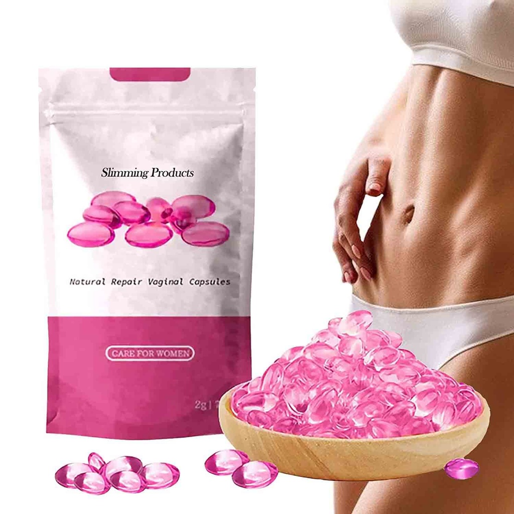 Instant Anti-Itch Detox Products, Capsulas, Firming Repair & Pink and Tender Natural Capsules, Capsulas (1Bag-B)