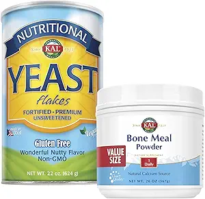 KAL Bone Meal Powder &amp; Nutricional Yeast Bundle