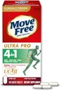 Move Free Ultra Pro with Quadruple Action Joint Support - Tipo 2 Collagen MSM Calcium Fructoborate & Manganese - Supports Joint Cartiliage Bone Connective Tissue, 120 Tablets (30 porciones)