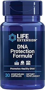 Protección de ADN de la extensión de vida Fórmula, Apoyo a la salud del ADN, Nutrición enfocada, antioxidantes, Hops, Watercress, clorofilina, zinc, una vez al día, libre de gluten, no GMO, 60 softgels