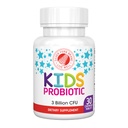 Silver Fern Brand Kids Ultimate Probiotic - 1 Botella - 30 Chewable Tablets - Azúcar &amp; Gluten Gratis - Suplemento dietético para niños - DNA & Survivability Verified - Digestive &amp; Immune Support