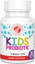 Silver Fern Brand Kids Ultimate Probiotic - 1 Botella - 30 Chewable Tablets - Azúcar &amp; Gluten Gratis - Suplemento dietético para niños - DNA & Survivability Verified - Digestive &amp; Immune Support