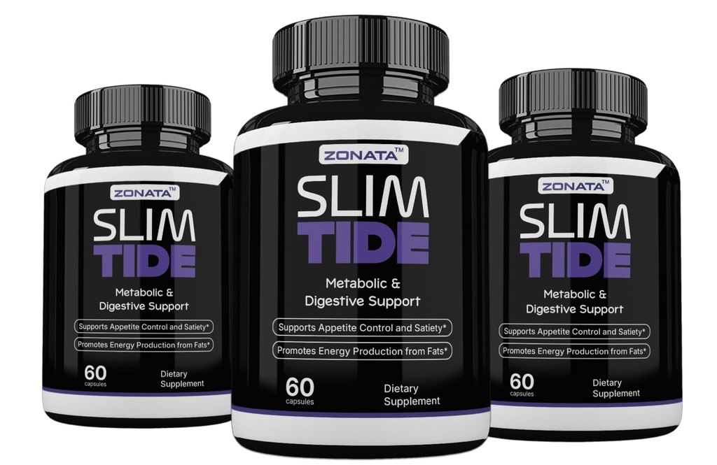 (3 Pack) SlimTide Keto+ Raspberry Advanced Formula - Slim Tide Capsules Dietary Supplement (180 Capsules)
