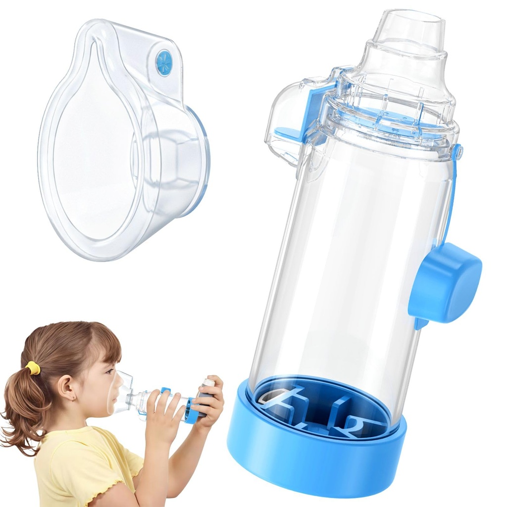 Inhaler Spacer for Adult and Kids NESSI OTC SPACER (Blue/kids)