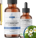 Herb de Eyebright 2 Fl Oz Extracto, Eyebright Oral Drops Tintura, Alcohol Gratis, Vegan - 2 Fl Oz