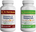 VITASUPPORTMD - Lymphatic & H Formula Bundle - Limphatic Drainage " Hemorrhoidal Veins - 2x60 Capsules - Diosmin " Hesperidin 1000 mg, Vitamina D3, Selenium, Horse Chestnut Seed Extract, MPFF Complex