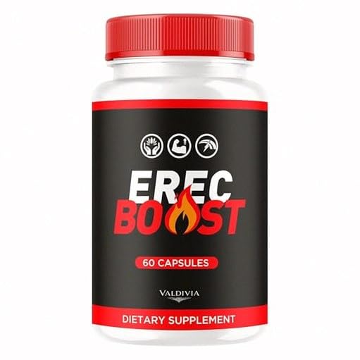 Dietary Supplement ErecBoost Capsules, Original Capsulas Supplement Pastillas - Advanced Formula, 60 Capsules for 1 Month