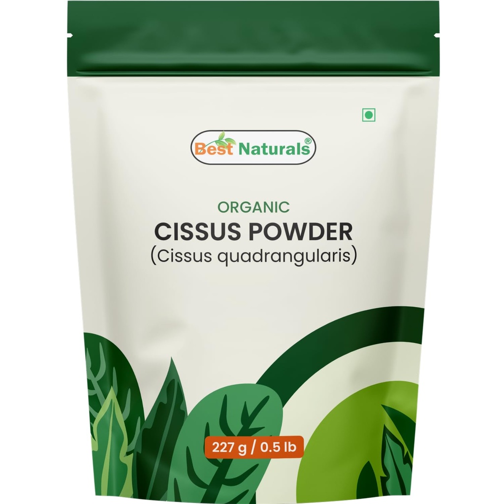Best Naturals Certified USDA Organic Cissus Powder, 227 Gram, Gluten Free, GMO Free, Vegan