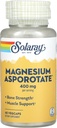 Solaray Magnesium Asporotate Suplemento, 200 mg, 60 Conteo