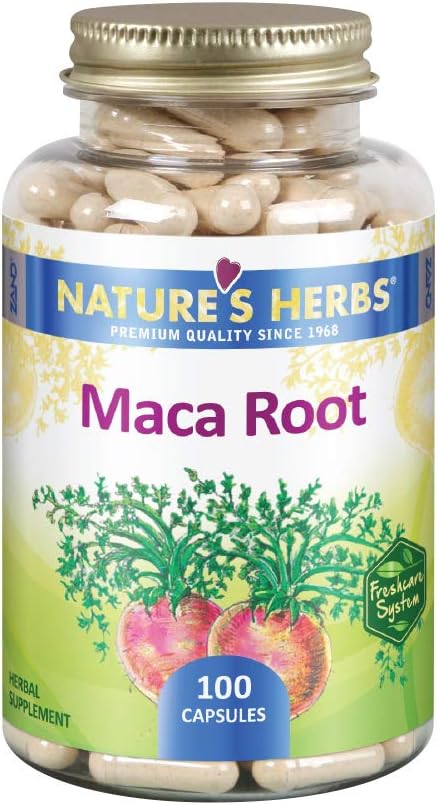 Herbs Maca Root, 500 mg, 100 cápsulas