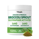 Vitapia Orgánica Broccoli Sprout Powder - Alto en Sulforaphane & Antioxidante, Cognitive Health Support - 30 Day Supply - Non GMO & Gluten Free, 33 Servings (Pack of 1)