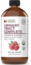 Tracto de orina natural completo 12oz - Suplemento líquido para la salud del tracto urinario con arándanos orgánicos, D-Mannose, hoja de remolacha, semillas de los granos y turmérica