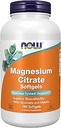 AHORA Suplementos, Citrato de Magnesio, Con Glycinate &amp; Malate, Nervous System Support*, 180 Softgels