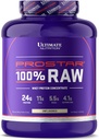 Ultimate Nutrition Prostar Raw Whey Protein Concentrate Powder, Low Carb, Low Fat, Keto Friendly, 24 Grams of Protein Por Serving with 5.5 Grams of BCAAs,Unflavored, 67 Servings, 4.4 Libras