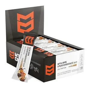 MTN OPS Caramel Crunch Protein Bares, High Protein with Whey Isolate & Whey Concentrate and Collagen, Low Sugar, Gluten Free, 10 Count
