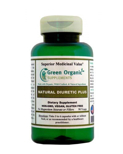 "Green Organic Supplements' Edema & Diuretic Plus, Water Retention "