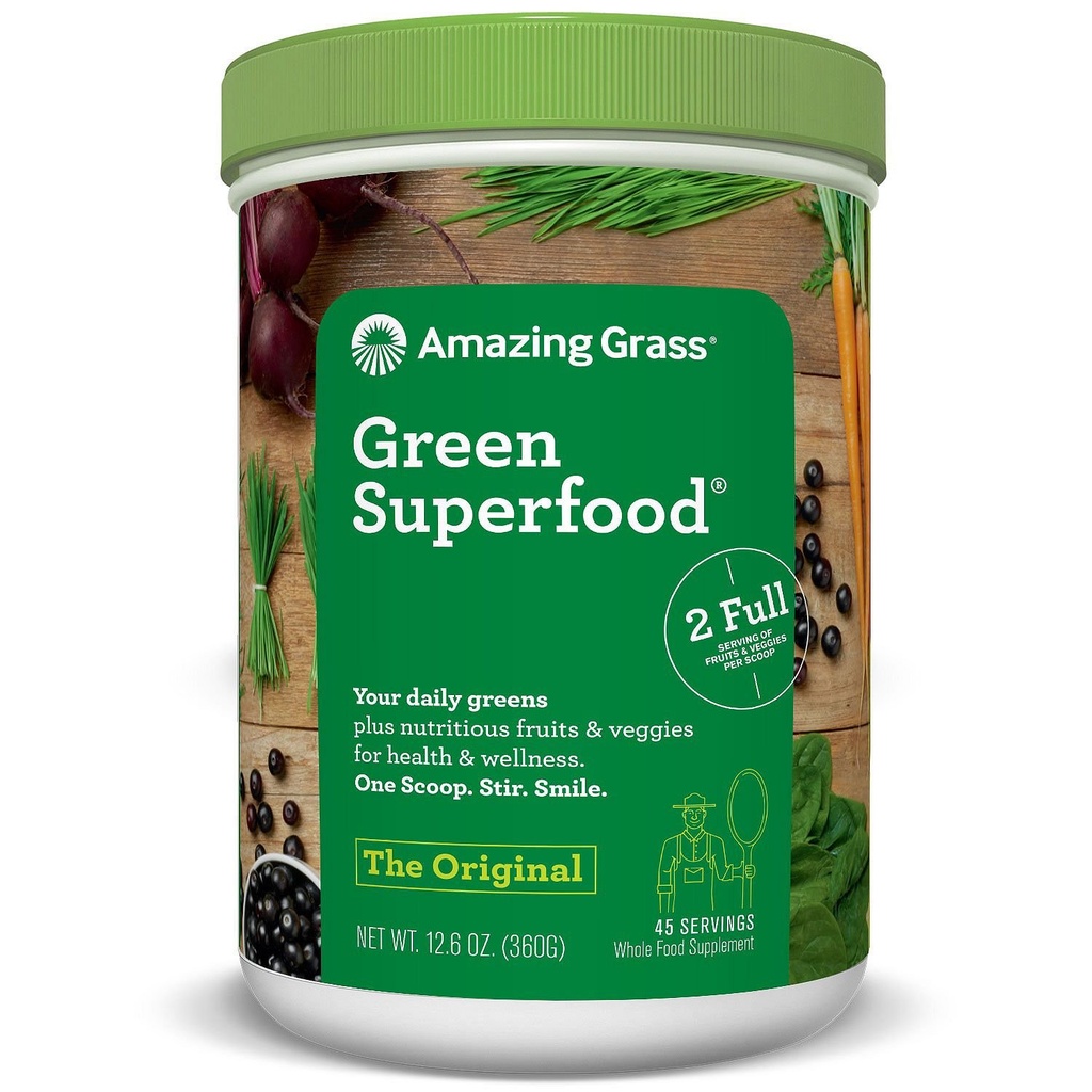 Increíble Grass Green Superfood, Original, 12.6 onnce