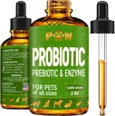 Probióticos líquidos para perros " Cats of All Ages " Perro Probióticos para proporcionar equilibrio de la digestión Silencio prebiótico para la absorción de alimentos armónicos