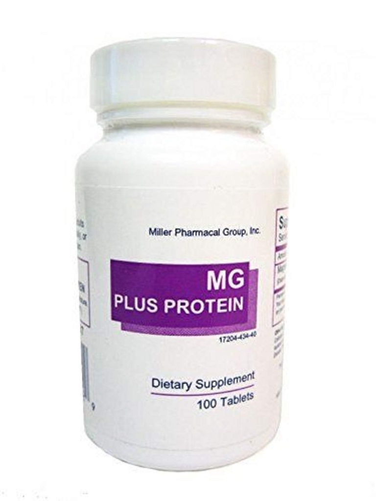 Miller, 100 tabs by Mg Plus Protein (Pack of 2)