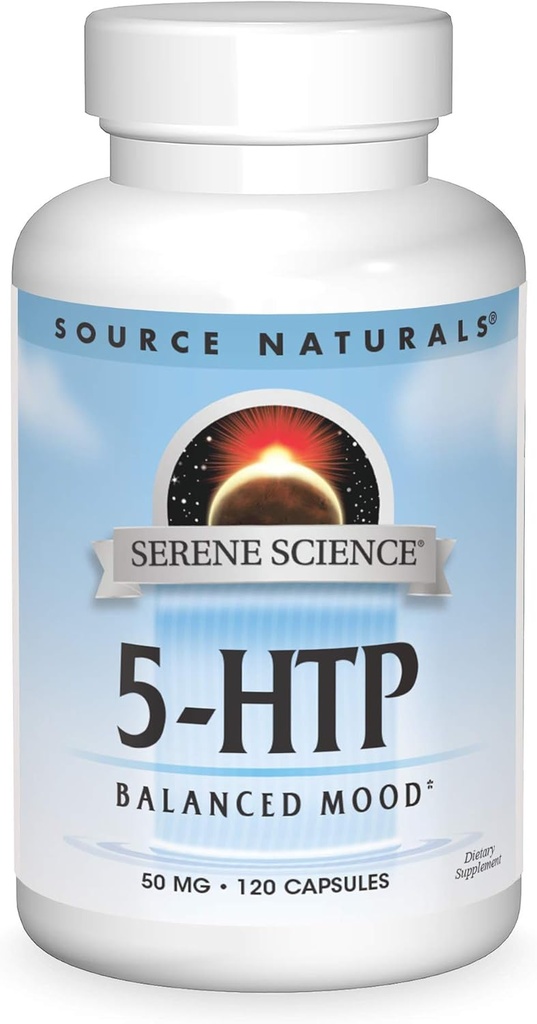 Fuente Natural Serene Science 5-HTP 50 mg - 120 cápsulas