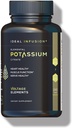 Elementos de tensión Citrato de potasio 1430mg - Salud del riñón del corazón, equilibrio electrolito, función nerviosa - potasio elemental 500mg (240 cápsulas) Vegan