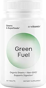 Green Fuel Organic Greens Tablets - Organic Greens, Fruit and Vegetable Blend