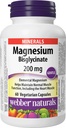 Magnesium Bisglycinate 200 mg Capsules