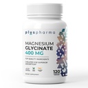 Magnesium Glycinate 400mg - 120 Veggie Capsules Chelated for Superior Absorption | No Harmful Additives | Non-GMO, NO Gluten and Dairy, Gentle on Stomach