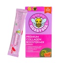 HubbyBee Premium Collagen Booster Mix, Korean Hydrolyzed Marine Collagen with L-Glutathione, Apple Stem Cells & Chia Seeds (10 Sachets x 18 Grams) - No Sugar Added (Watermelon)