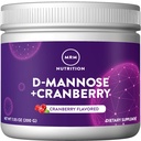 MRM Nutrición D-Mannose + Arándano ← Arándano Flavored Silencio Urinary Tract + Salud de la vejiga Silencio Bajo Azúcar Silencio Gluten Gratis + Vegan Silencio 40 Servimientos