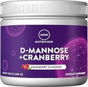 MRM Nutrición D-Mannose + Arándano ← Arándano Flavored Silencio Urinary Tract + Salud de la vejiga Silencio Bajo Azúcar Silencio Gluten Gratis + Vegan Silencio 40 Servimientos