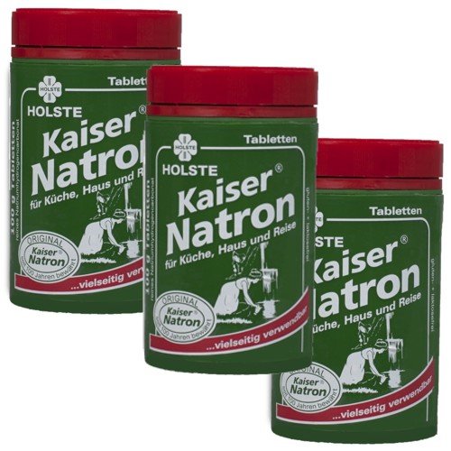 HOLSTE Kaiser Natron Dose 100g Tabletten (3 Stück)