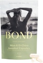 BOND Myo-Inositol " D-Chiro Inositol Suplemento para Mujeres TENIDOS Apoyo Equilibrio hormonal, Ovulación saludable " Ciclos regulares – 40:1 Ratio ← Suplementos de fertilidad para Mujeres ANTE 90 cápsulas veganas (3/día)