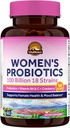 Probióticos para Mujeres Vitalitown ← 100 Billion CFUs 18 Strains ← Prebióticos, VC &amp; B6, Cranberry ¦ Shelf Stable ← Vaginal, Urinary, Digestive &amp; Mood Support ← 60 Vegan Caps