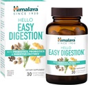 Himalaya Hello Easy Digestion, Digestive Enzymes with 2 Billion CFU Probiotics and Prebiotics, Plus 100 mg Herbal Digestive Support with Ginger, Fennel & Triphala, 30 Vegetarian Capsules