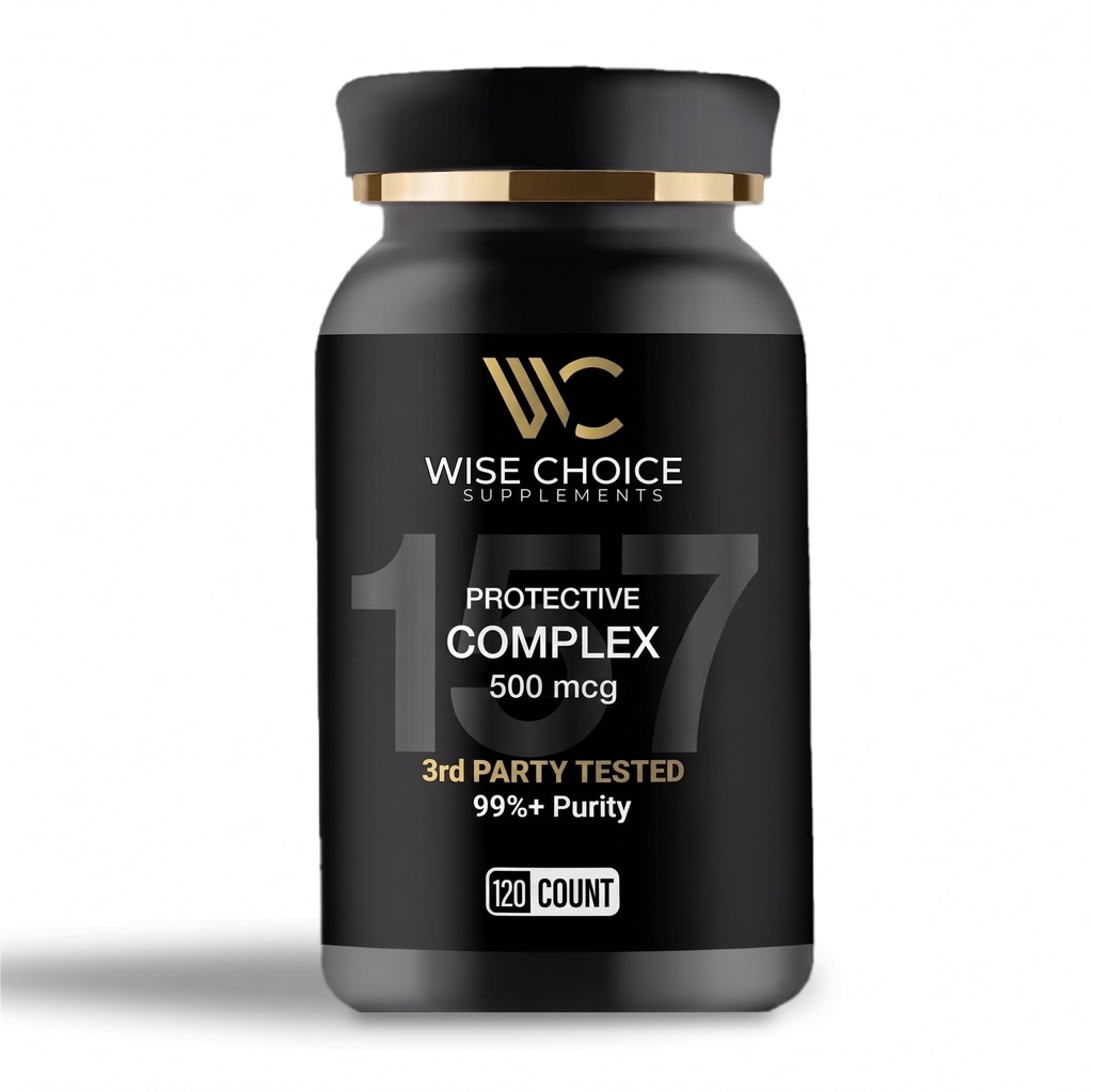 Protective Complex High-Potency | 3rd Party Tested (The Real Stuff) | Advanced Absorption | 120 Vegan Capsules | Gluten-Free
