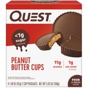 Quest Nutrition Peanut Butter Cups, 11g Protein, 1g Sugar, Low Carb, Gluten Free, Keto Friendly, 4 Count