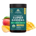 Antigua Nutrición SuperGreens Polvo con Probióticos, Ecológico Mango Flavor Greens, Hecho de Frutas Reales, Verduras y Herbs, Apoyo Digestivo y Energético, 25 Servimientos, 6.8oz