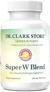 Dr Clark Wormwood Super W Blend 330 mg, 100 Gelatin Capsules